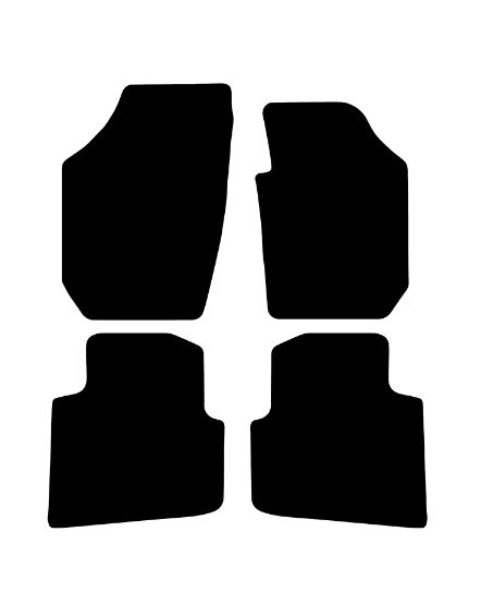 Skoda Roomster (2006-2015) Car Mats (No clips) Mat Shape