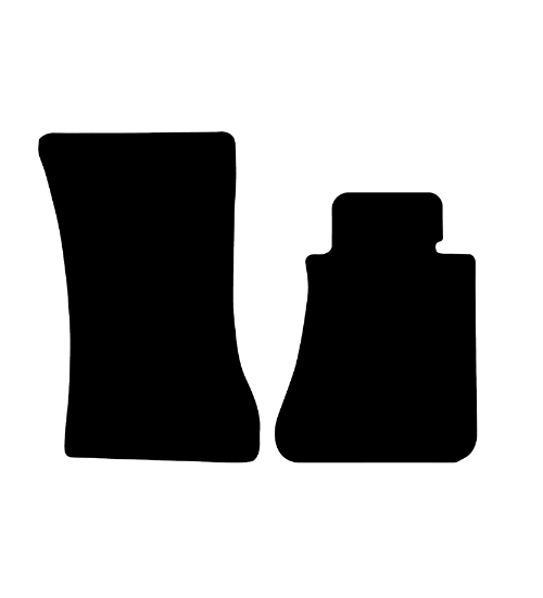 Mercedes SL500 (1990-1998) Car Mats Mat Shape