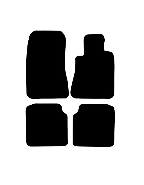 Mercedes S-Class W140 (1991-1998) Car Mats (LWB) Mat Shape
