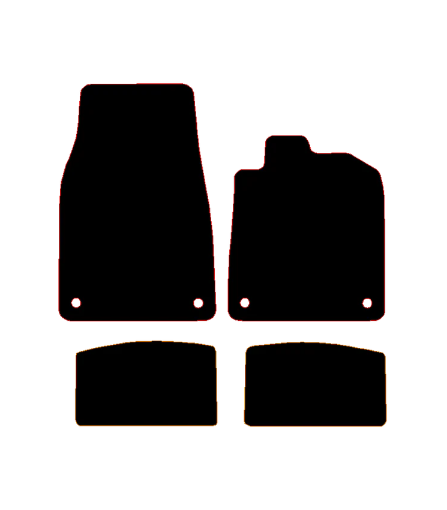 Audi E-tron (2020-2024) Car Mats (GT Model) Mat Shape