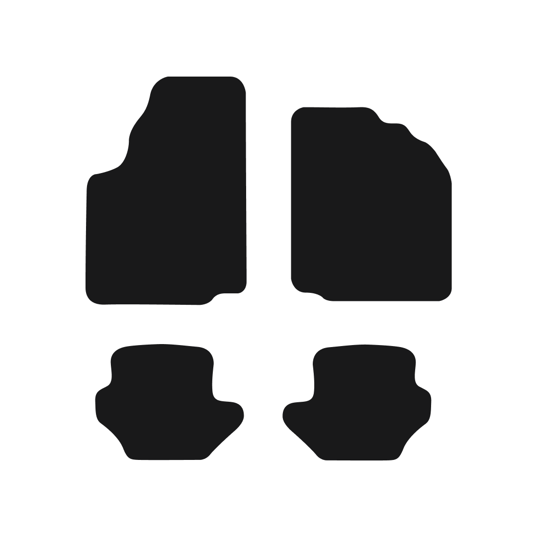Ford Fiesta MK 4 & 5 (1996-2002) Car Mats Mat Shape