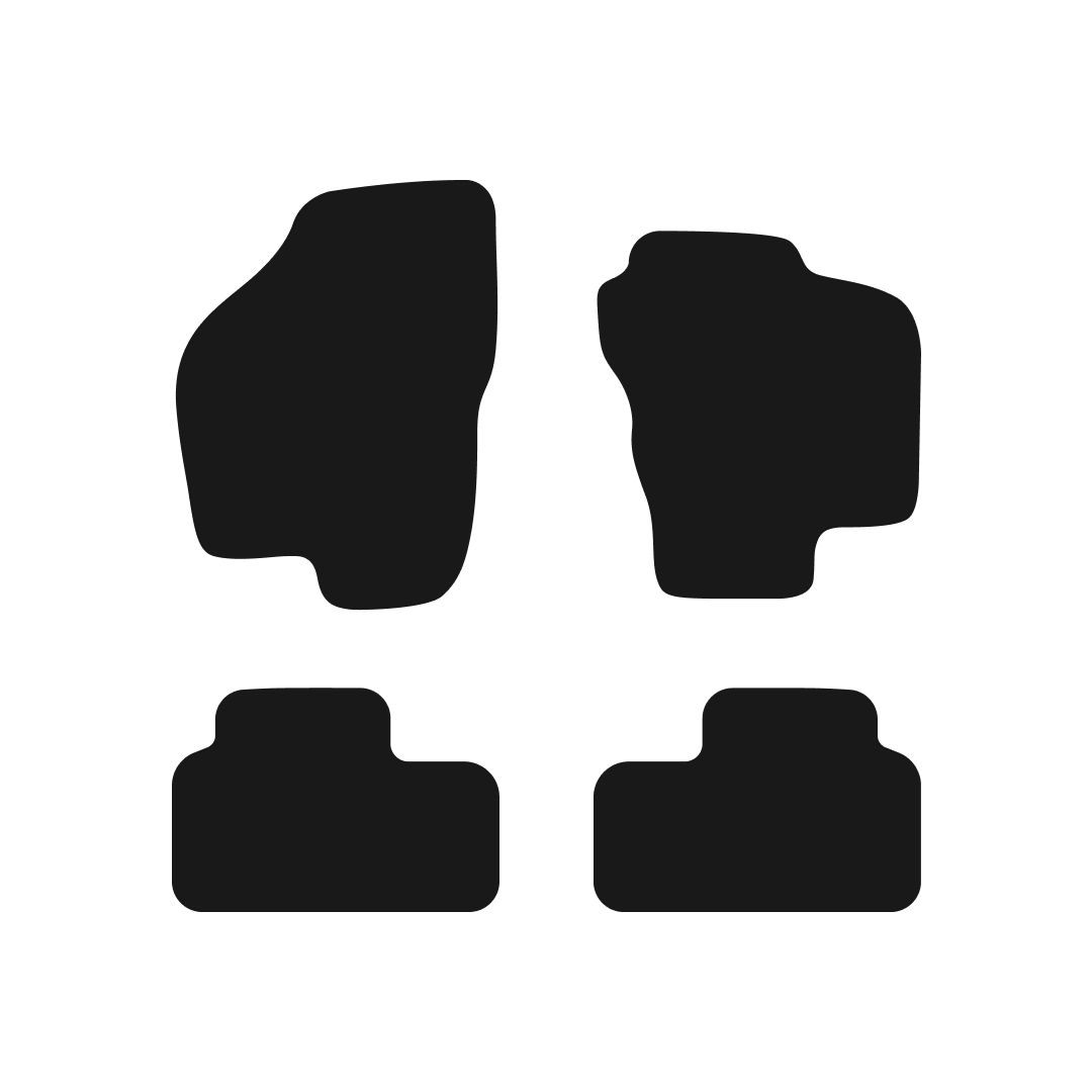 Alfa Romeo 156 (1996-2007) Car Mats Mat Shape