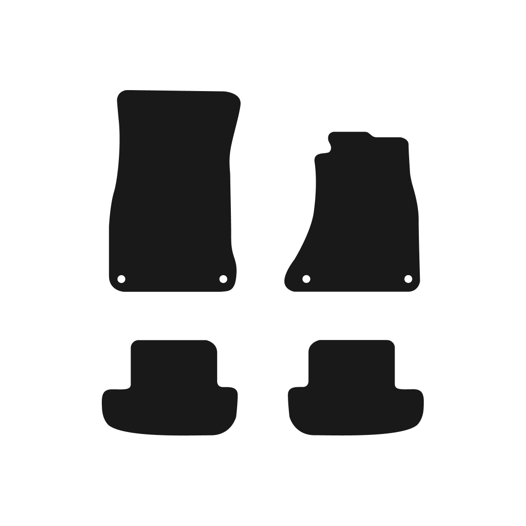 Audi A5 Coupe & Cabriolet (2006-2016) Car Mats Mat Shape