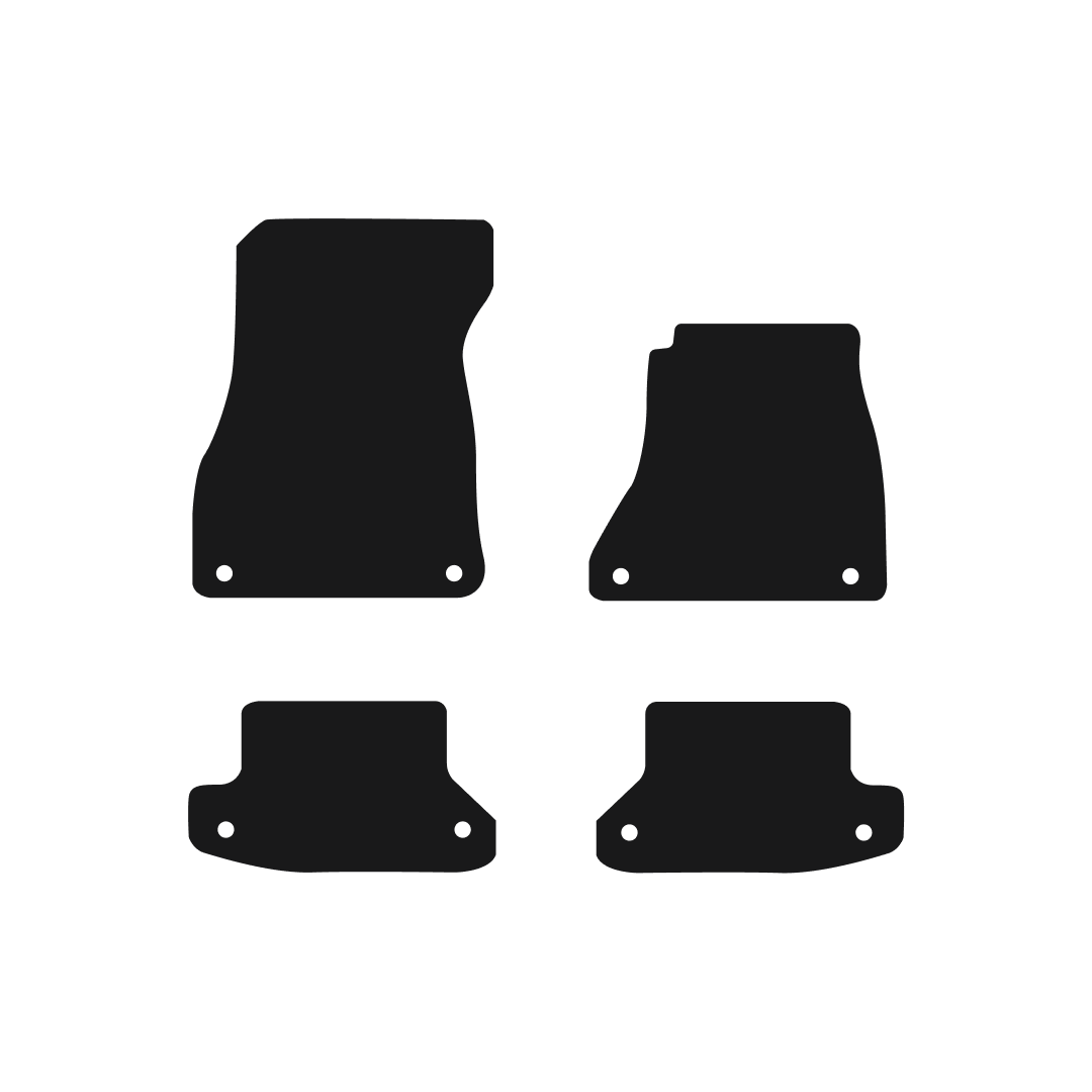 Audi A5 Coupe (2017-2024) Car Mats Mat Shape