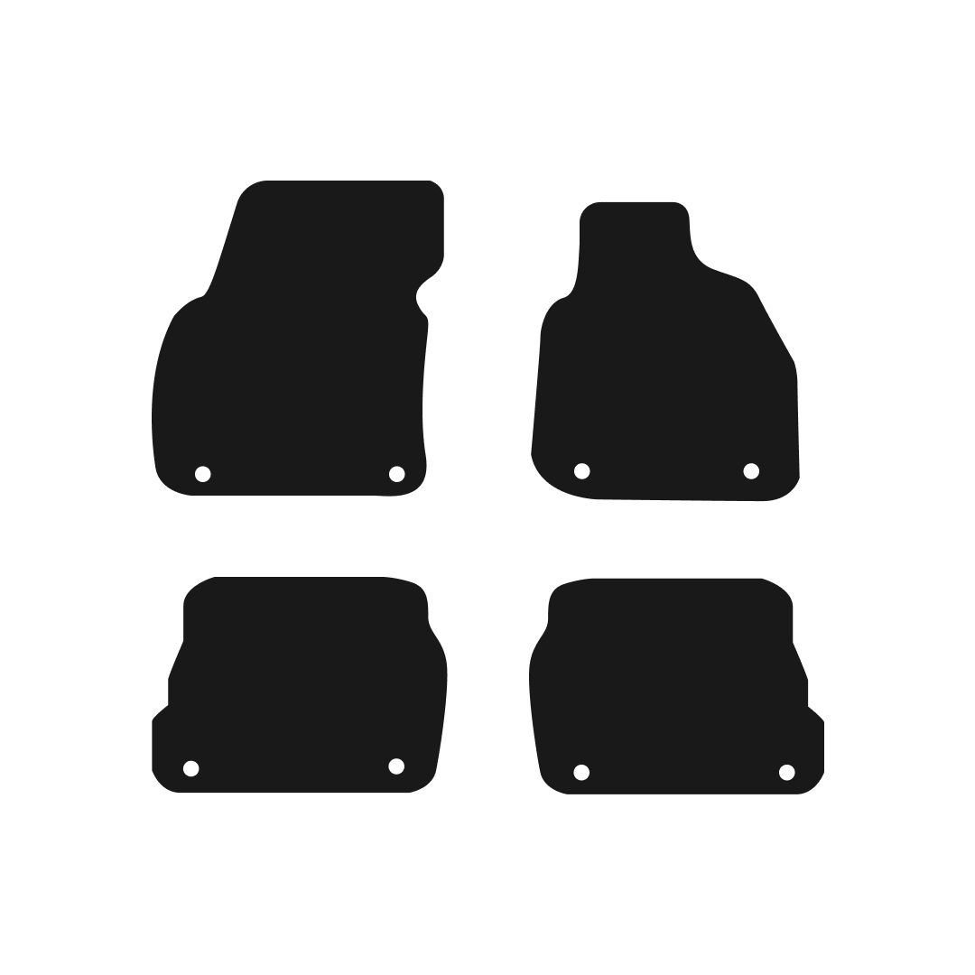 Audi A6 Allroad (2000-2005) Car Mats Mat Shape