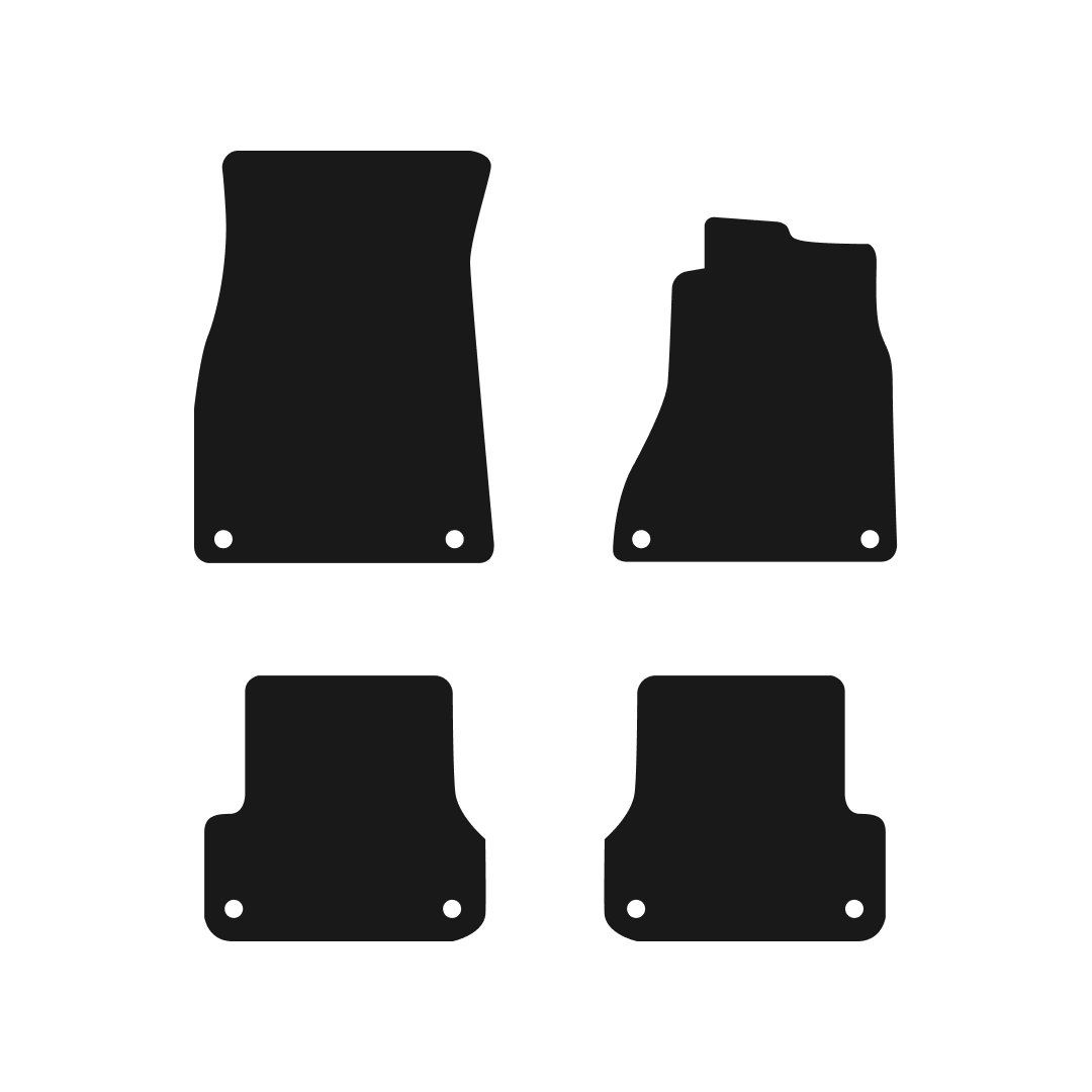 Audi A7 (2011-2018) Car Mats Mat Shape
