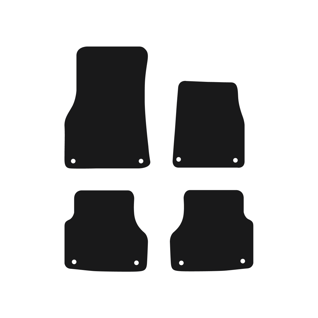 Audi A7 (2018-2024) Car Mats Mat Shape