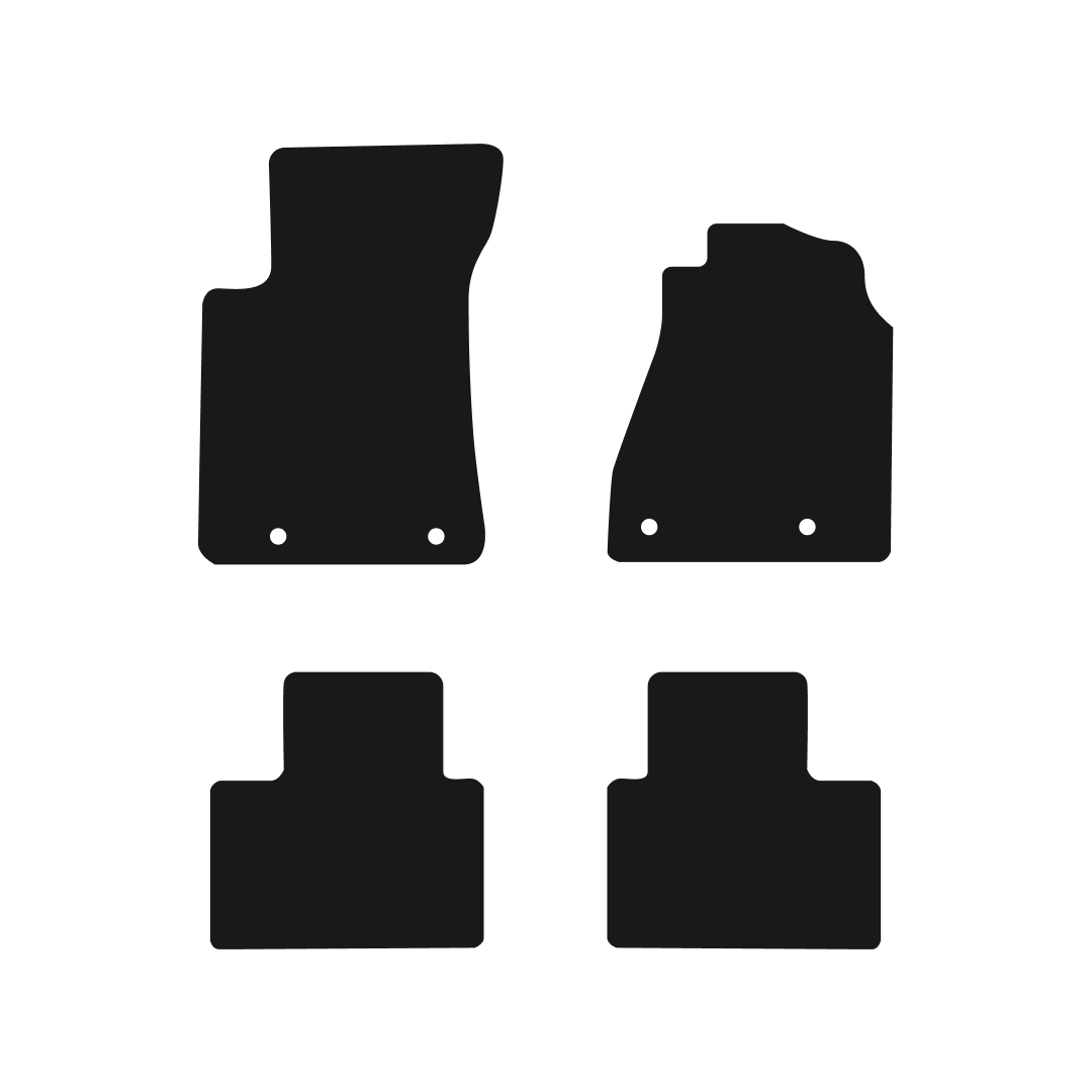 Audi A8 (Not Quattro) (2003-2011) Car Mats Mat Shape