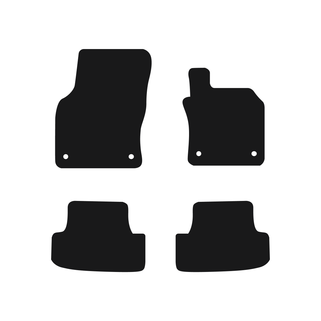 Audi Q2 (2016-2024) Car Mats Mat Shape