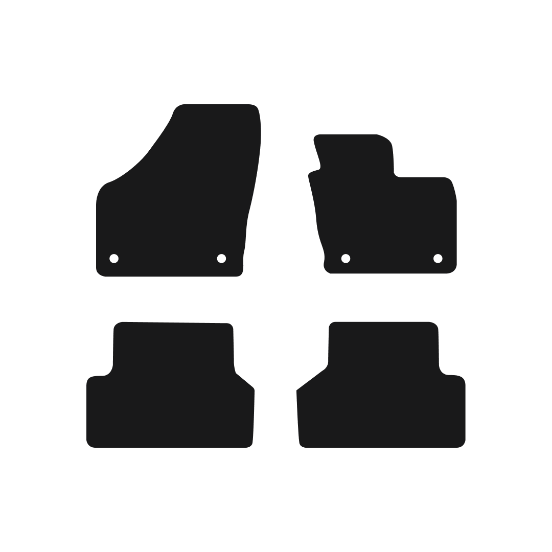 Audi Q3 (2011-2018) Car Mats Mat Shape