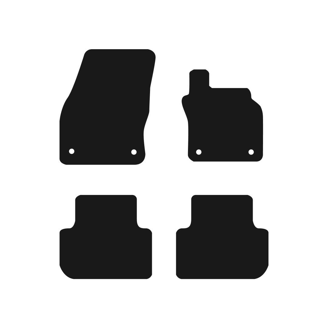 Audi Q3 (2018-2024) Car Mats Mat Shape