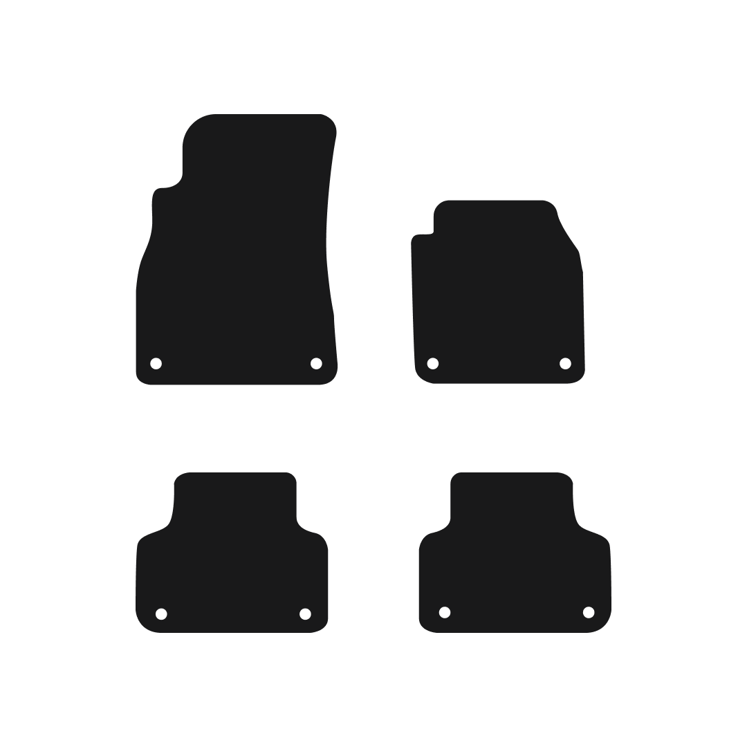 Audi Q7 (2016-2024) Car Mats Mat Shape