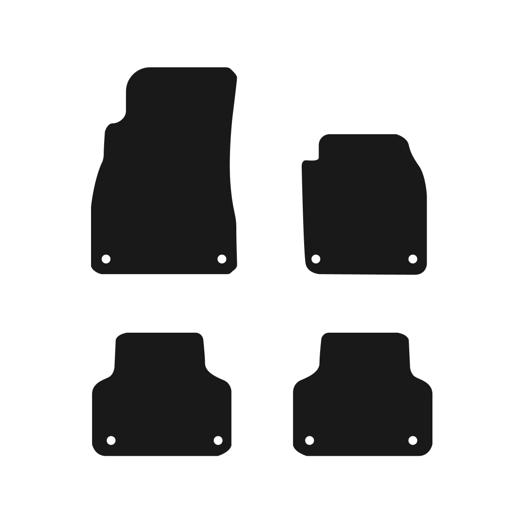 Audi Q8 (2019-2024) Car Mats Mat Shape