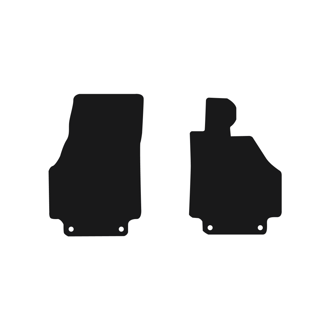 Audi R8 (2008-2014) Car Mats Mat Shape
