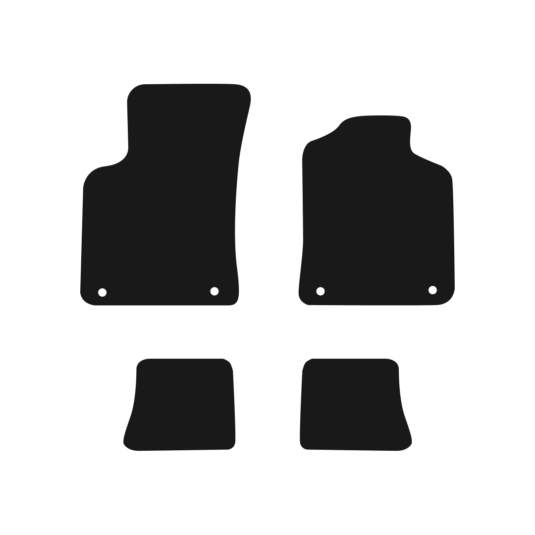 Audi TT MK1 (1999-2006) Car Mats Mat Shape