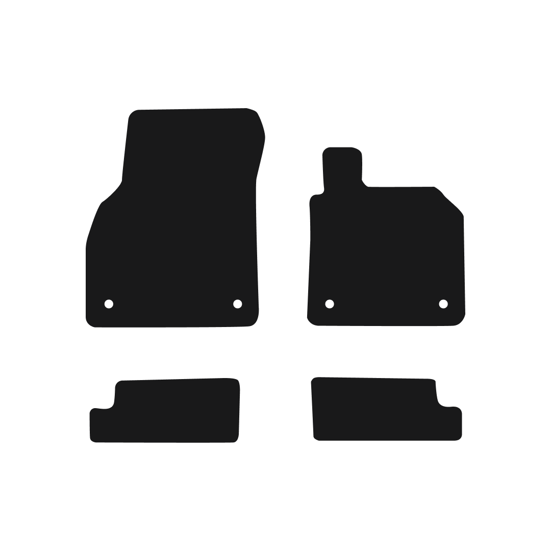 Audi TT Convertible (FV) (2014-2022) Car Mats Mat Shape