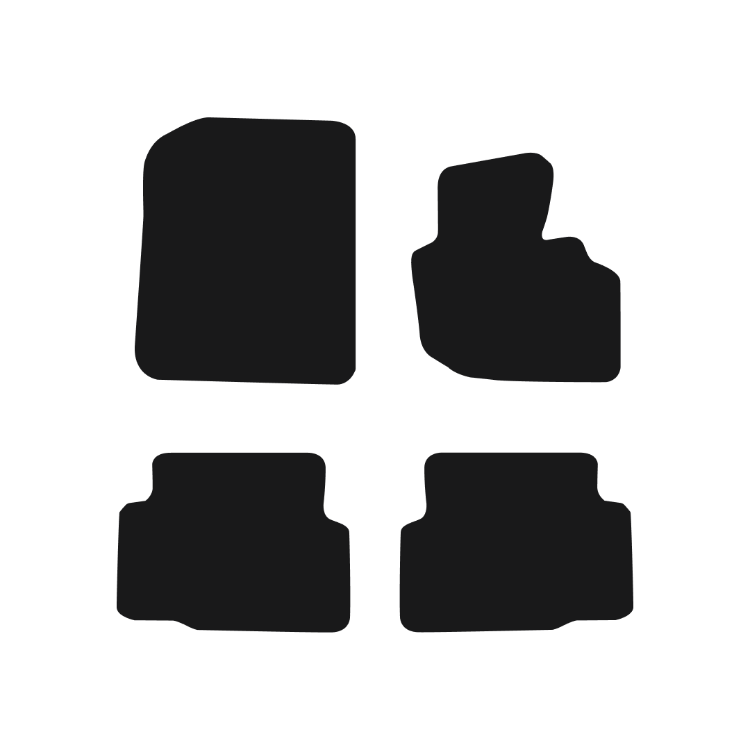 BMW 3 Series E36 Compact (1994-2001) Car Mats Mat Shape