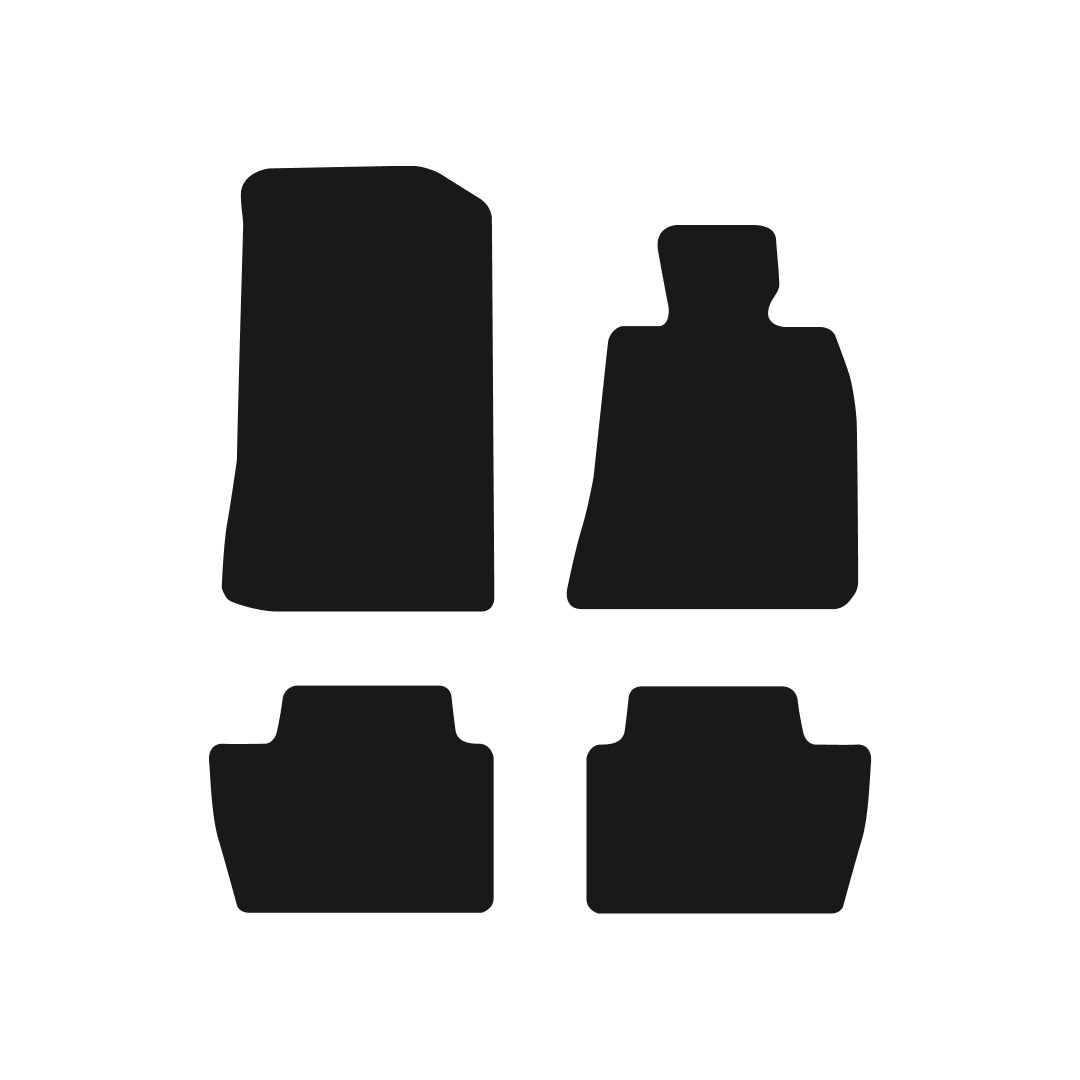 BMW 4 Series G22 & G23 Coupe (2020-2024) Car Mats Mat Shape