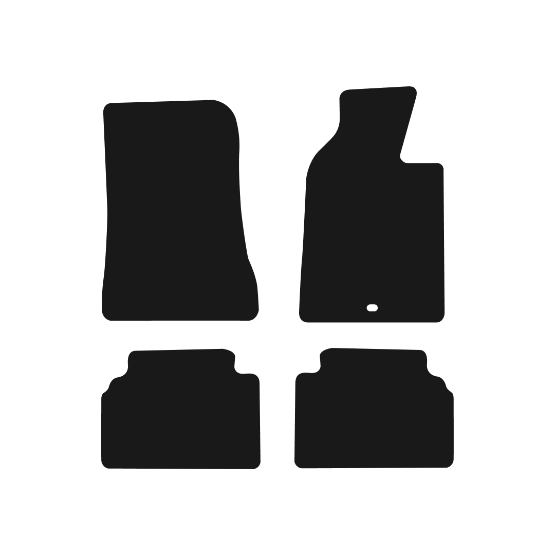 BMW 5 Series E34 (1 Fixing) (1988-1997) Car Mats Mat Shape