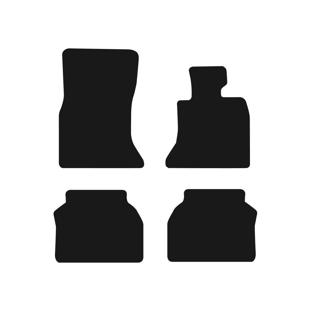 BMW 5 Series Gran Turismo F07 (2010-2023) Car Mats Mat Shape