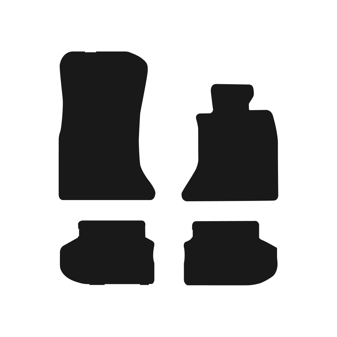 BMW 5 Series F10 & F11 (2010-2013) Car Mats Mat Shape