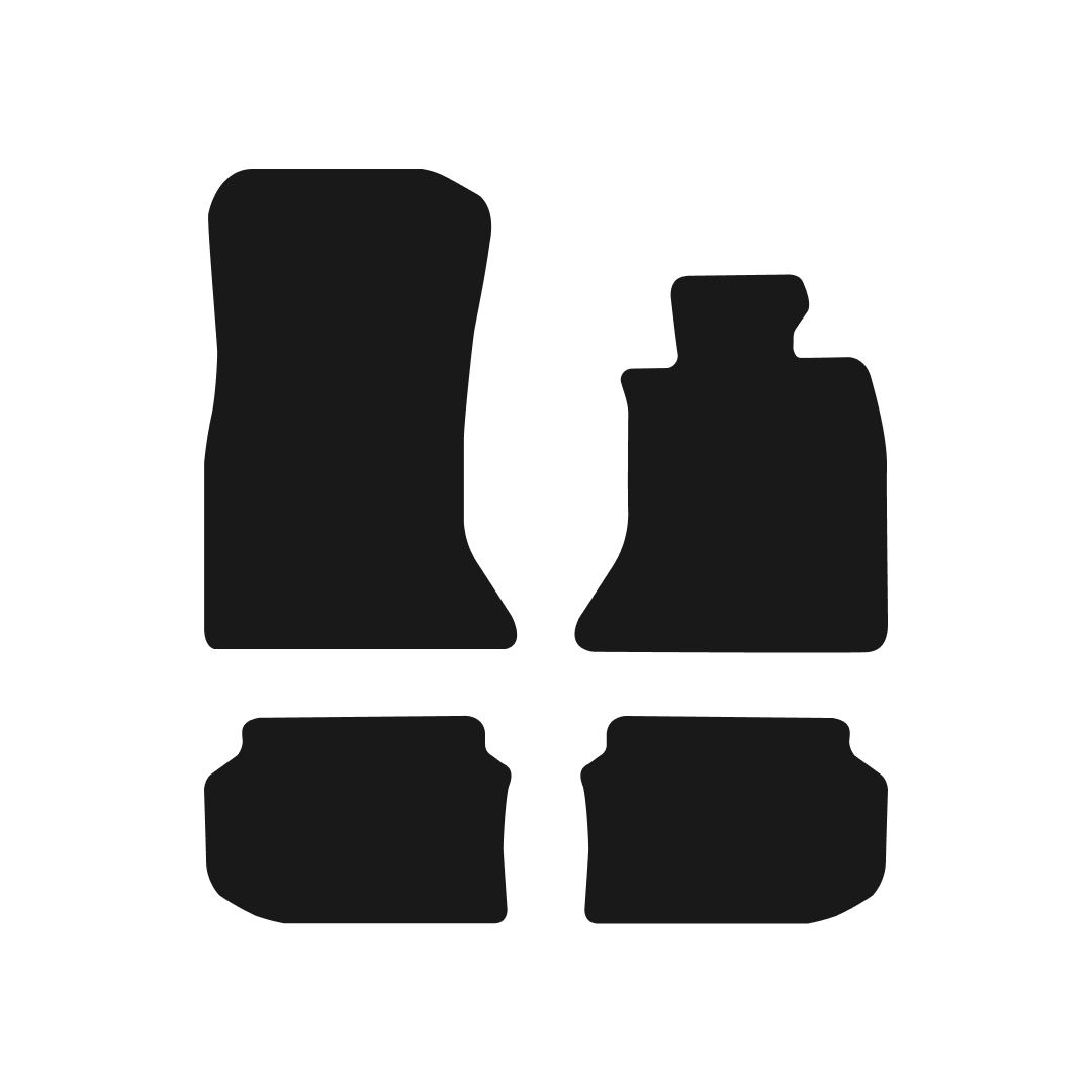 BMW 5 Series F10 & F11 (2013-2017) Car Mats (Facelift) Mat Shape