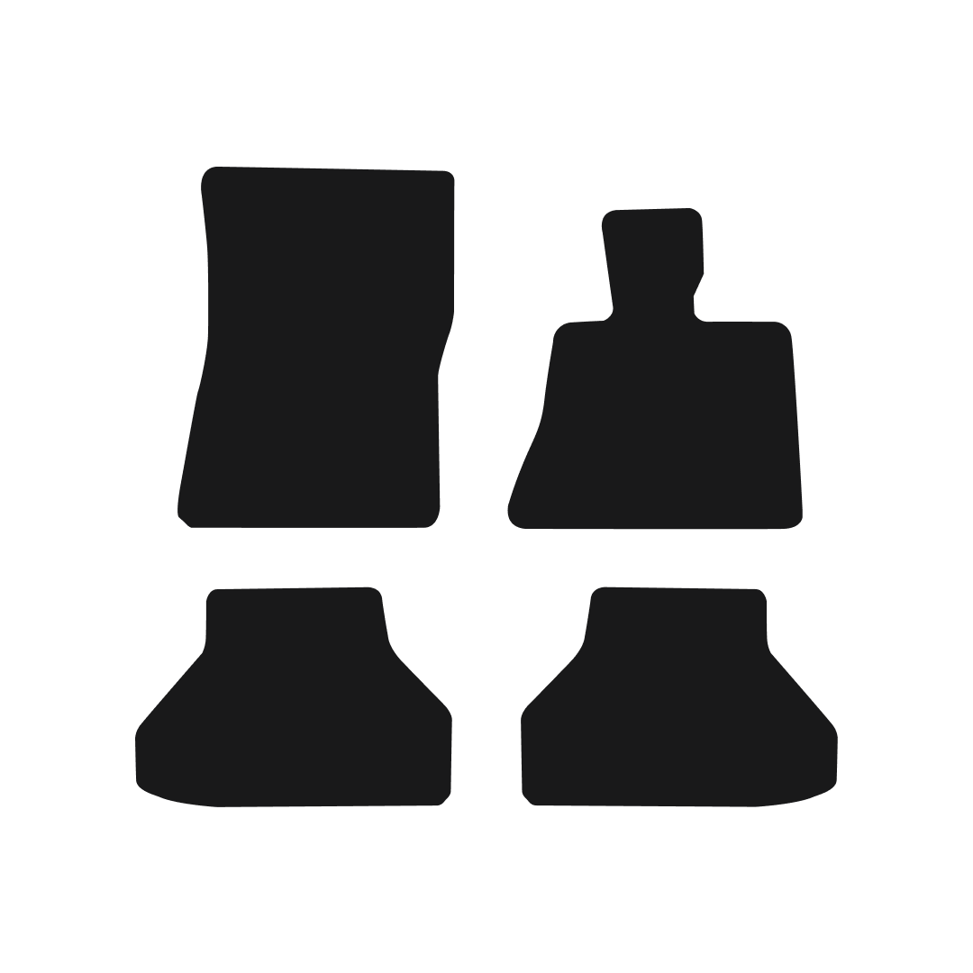 BMW X6 E71 (2008-2014) Car Mats Mat Shape