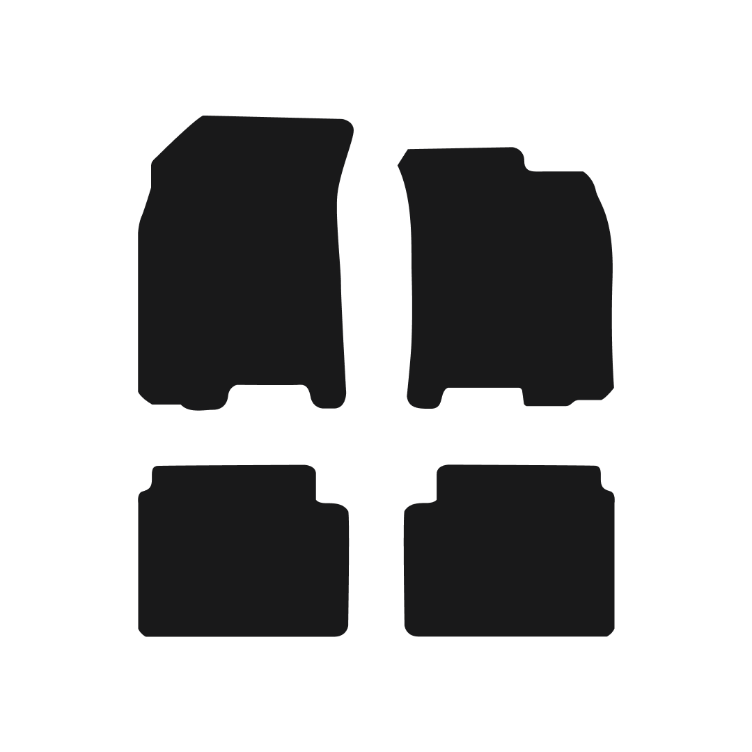 Chevrolet Kalos (2005-2008) Car Mats Mat Shape