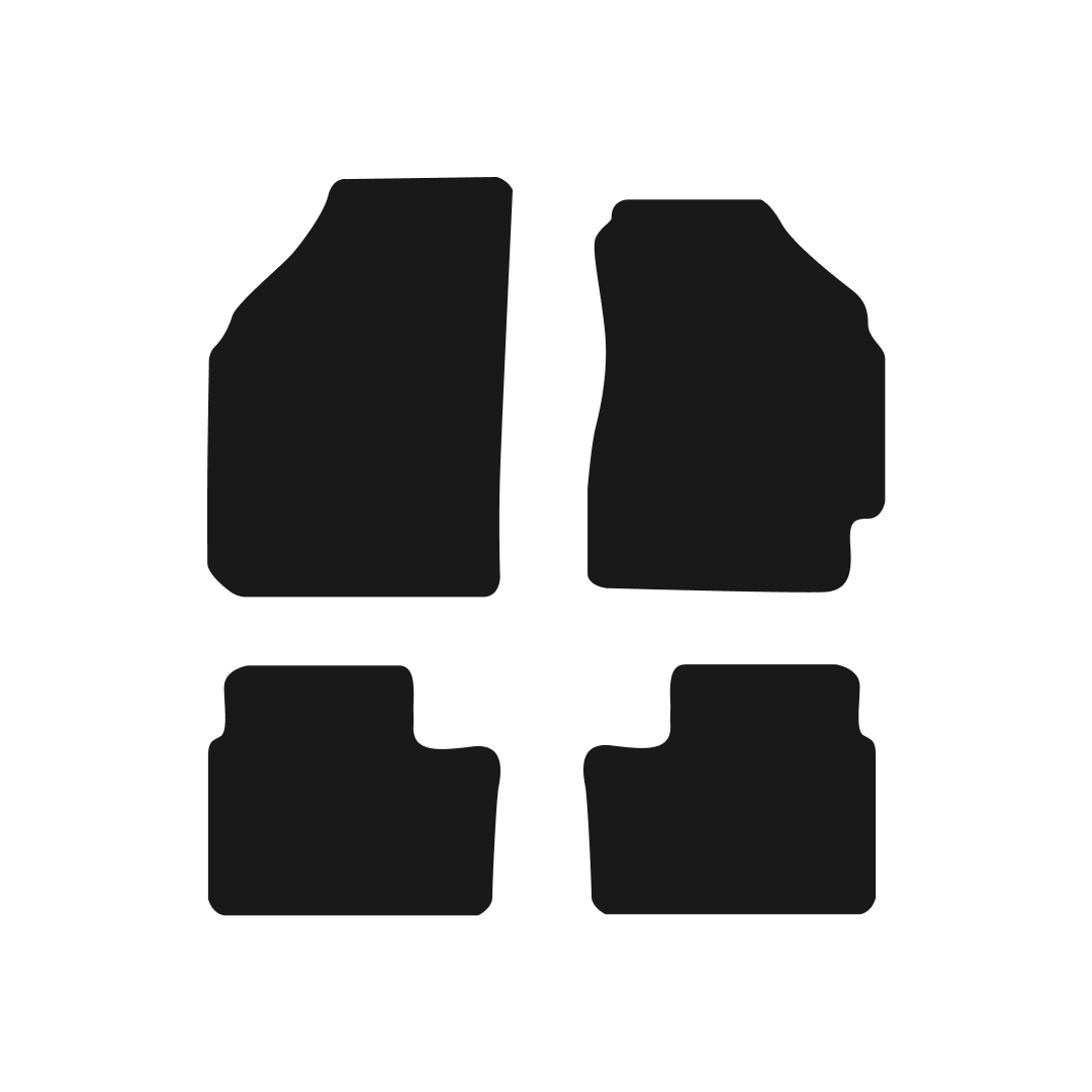 Chevrolet Matiz (2005-2009) Car Mats Mat Shape