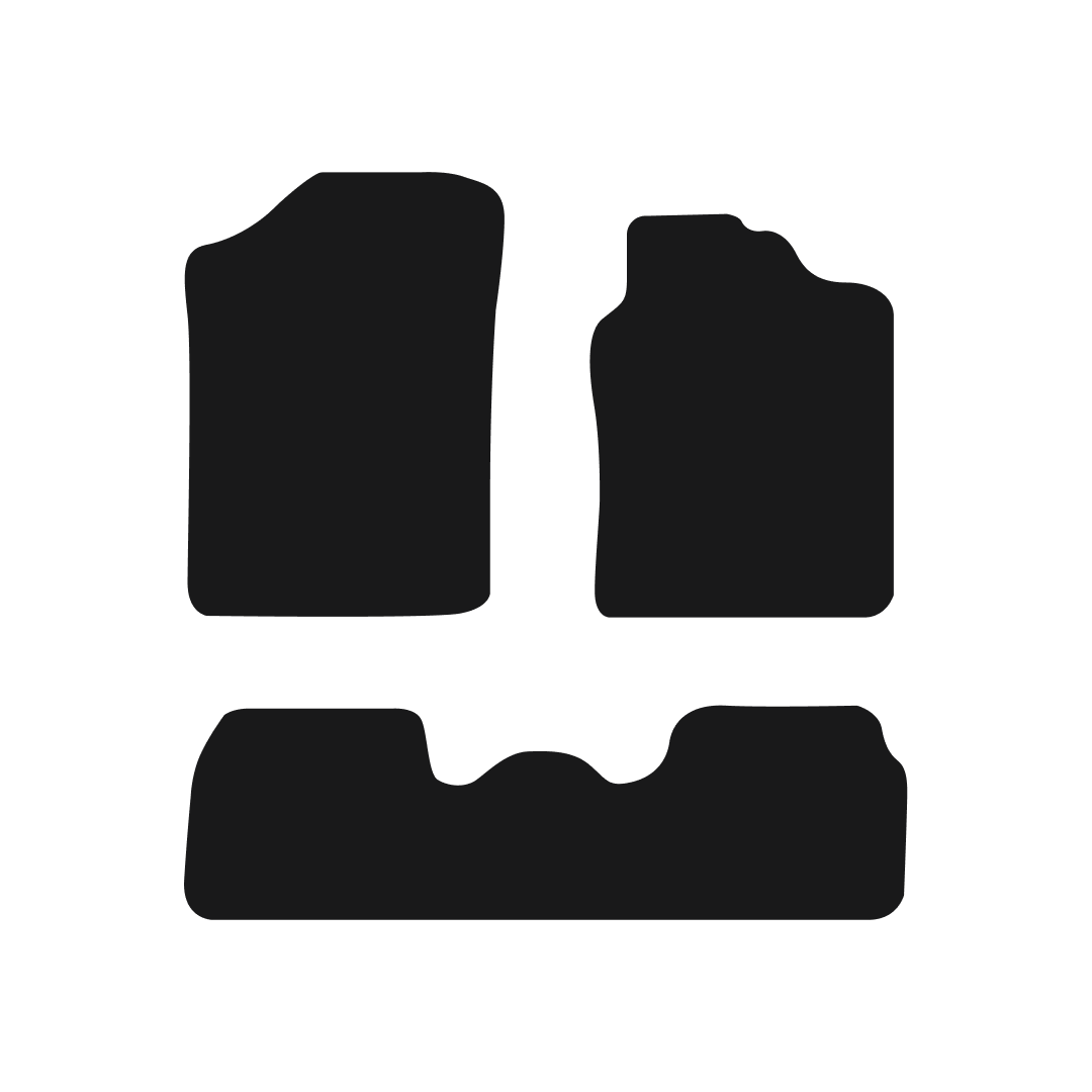 Citroen Berlingo (1996-2008) Car Mats (Multispace) Mat Shape