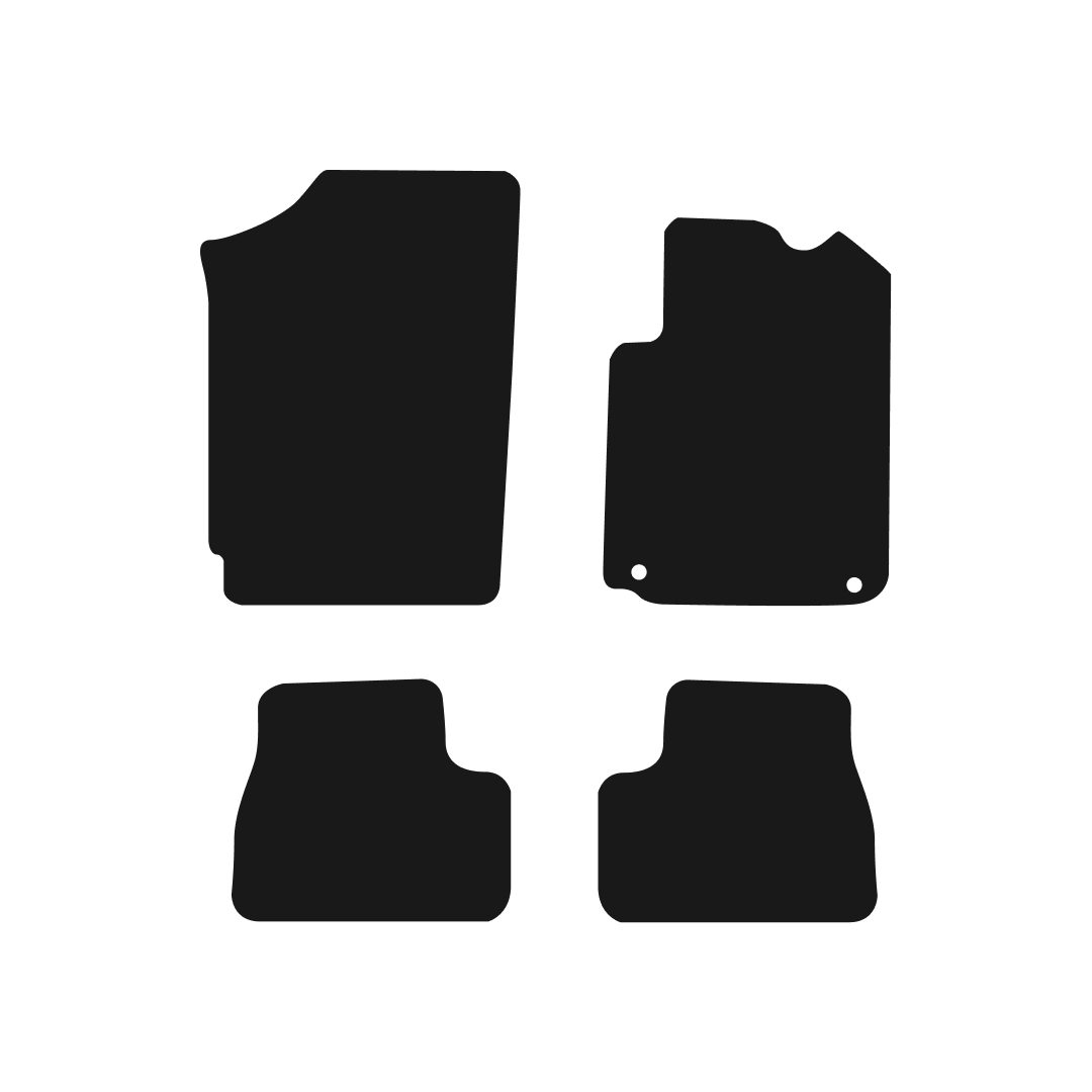 Citroen DS3 (2015-2019) Car Mats Mat Shape