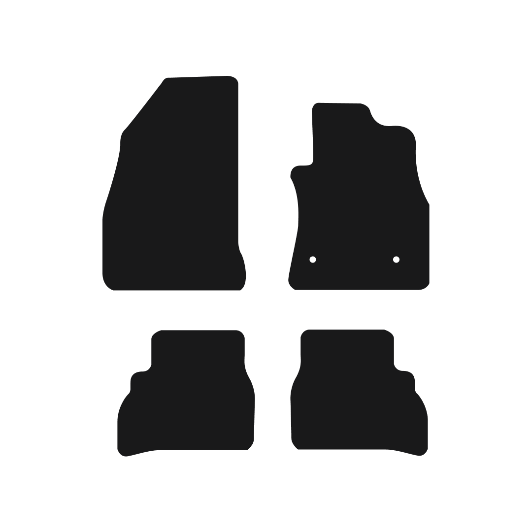 Fiat Doblo Estate (2010-2024) Van Mats Mat Shape