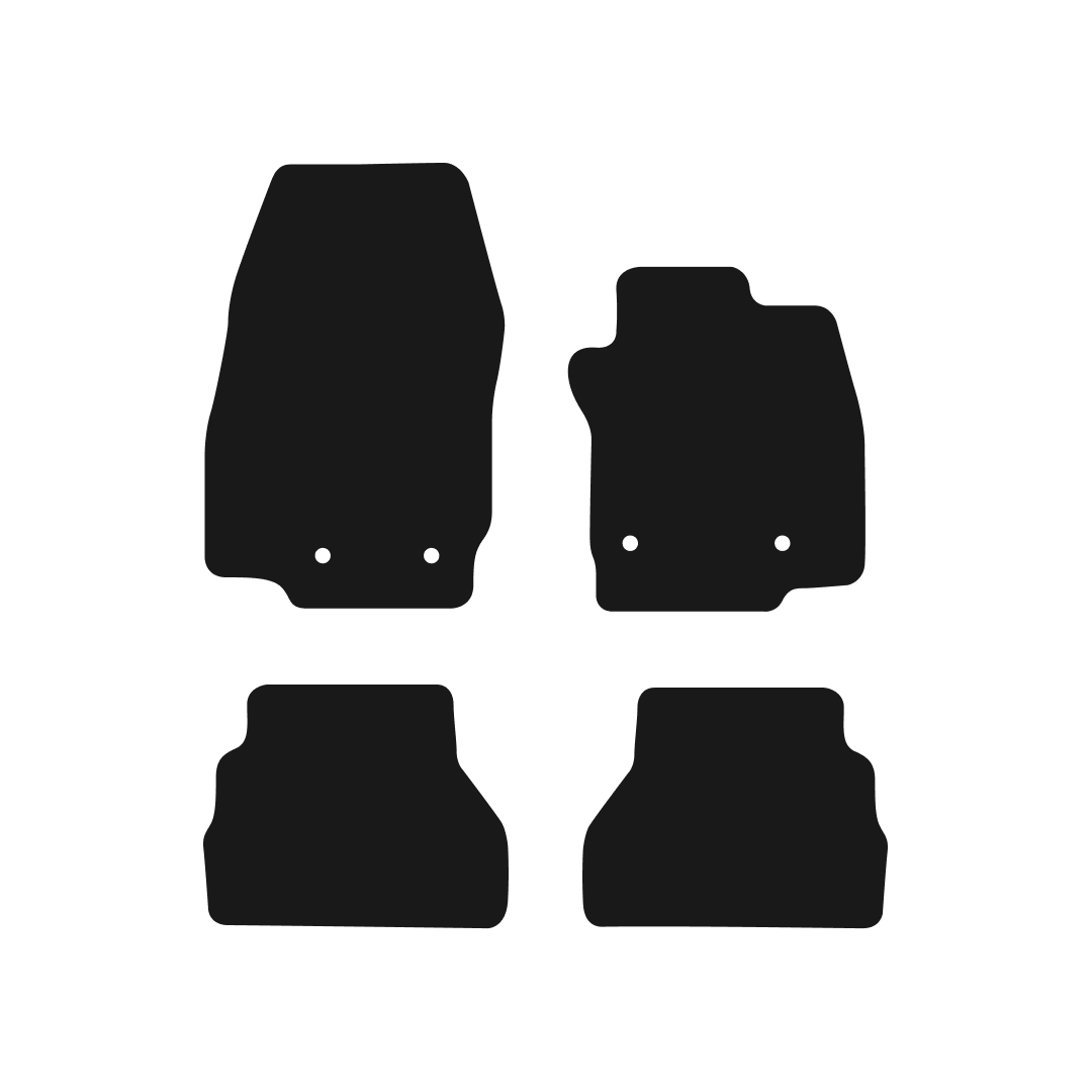 Ford B Max (2015-2022) Car Mats Mat Shape