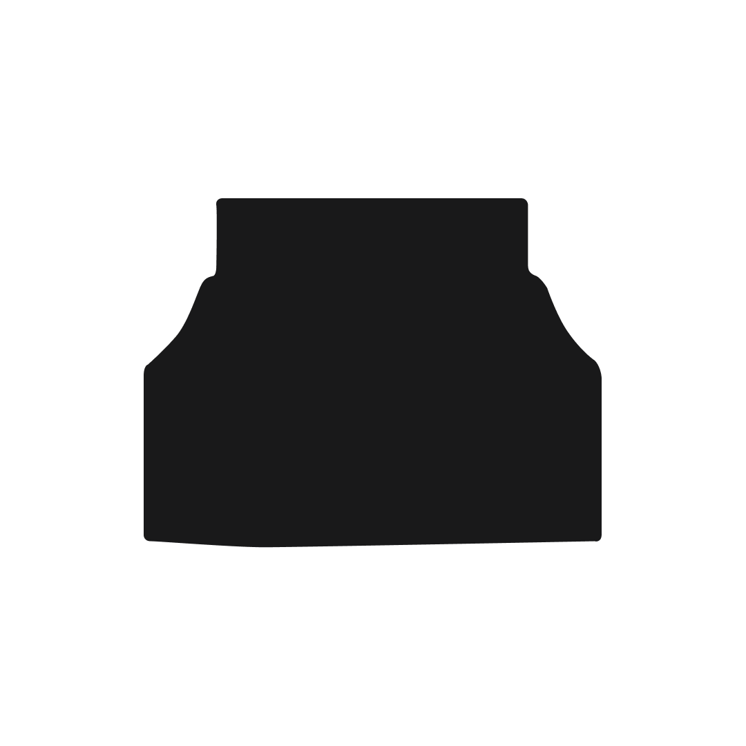 Ford Capri MK2 (1974-1978) Boot Mat Mat Shape
