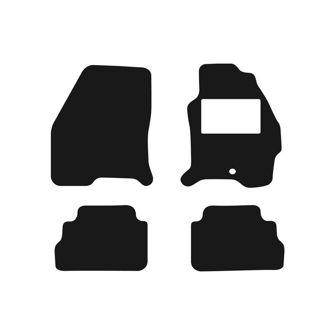 Ford Cougar (1998-2002) Car Mats Mat Shape