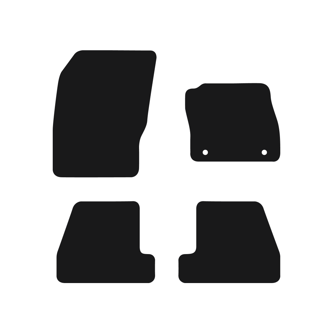 Ford Focus MK3 (2011-2015) Car Mats Mat Shape
