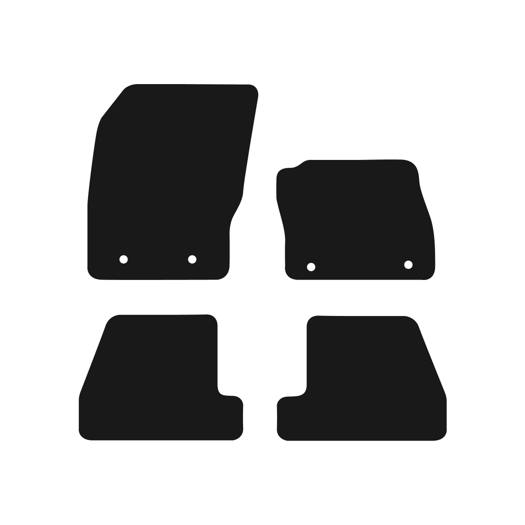 Ford Focus MK3 (2015-2018) Car Mats Mat Shape