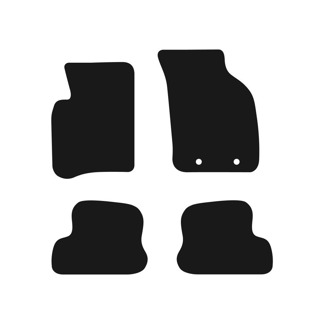 Ford KA (1996-2008) Car Mats Mat Shape