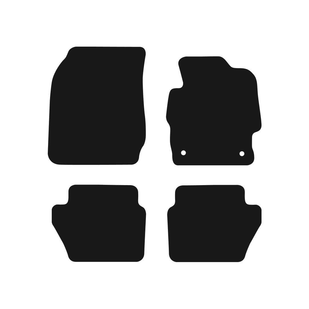 Ford KA Plus (2016-2020) Car Mats Mat Shape