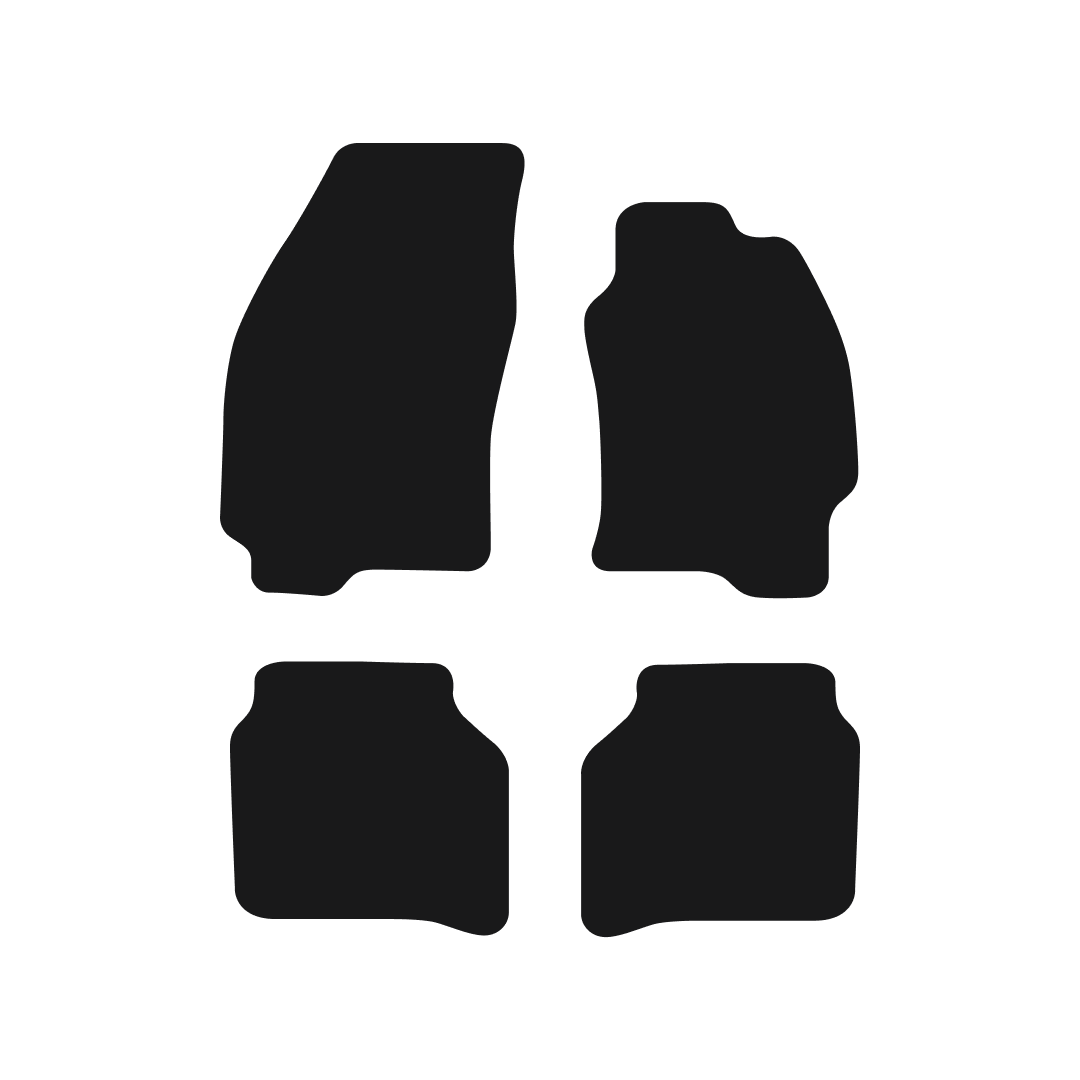 Ford Mondeo (2000-2007) Car Mats Mat Shape