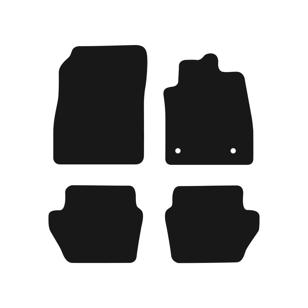 Ford Puma SUV (2019-2024) Car Mats Mat Shape