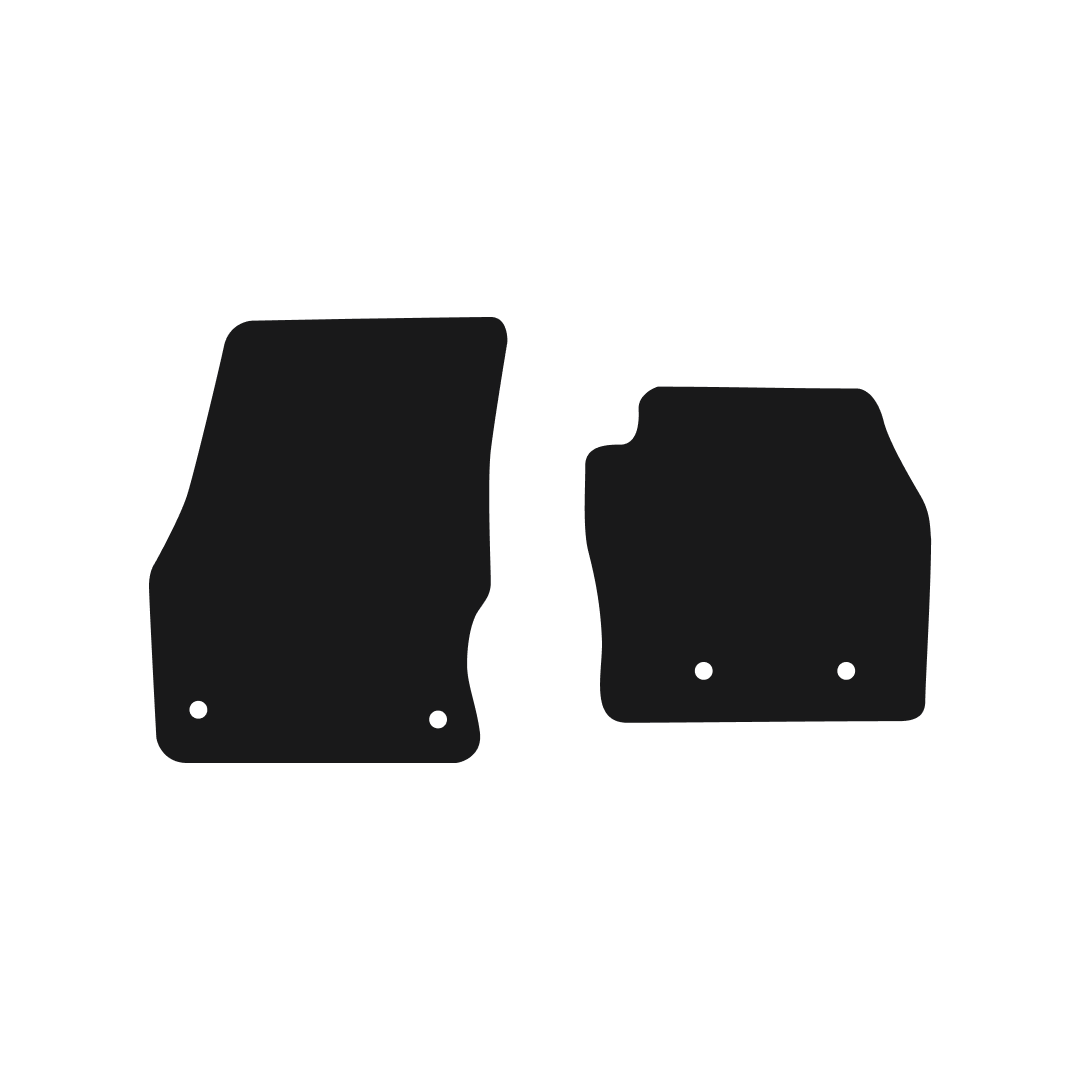 Ford Transit Connect Van (2016-2018) Van Mats (4 Clips) Mat Shape
