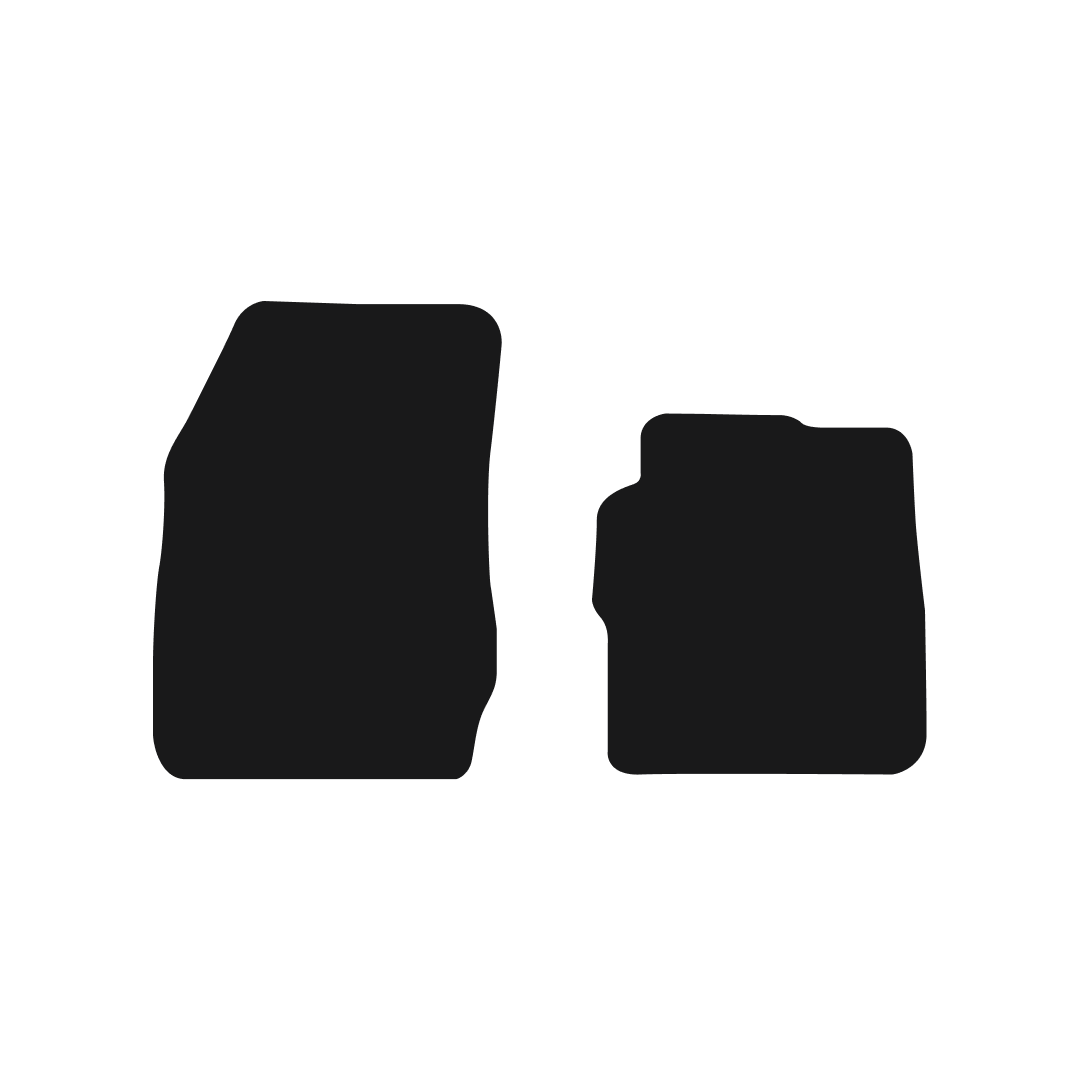 Ford Transit Courier Van (2014-2019) Van Mats Mat Shape