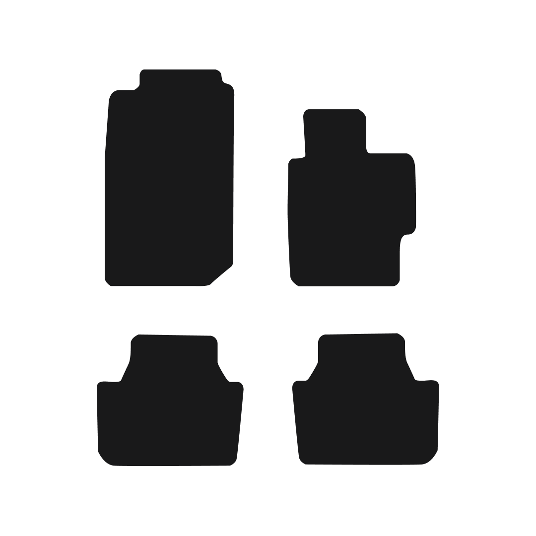 Honda Accord (Automatic) (2004-2008) Car Mats Mat Shape
