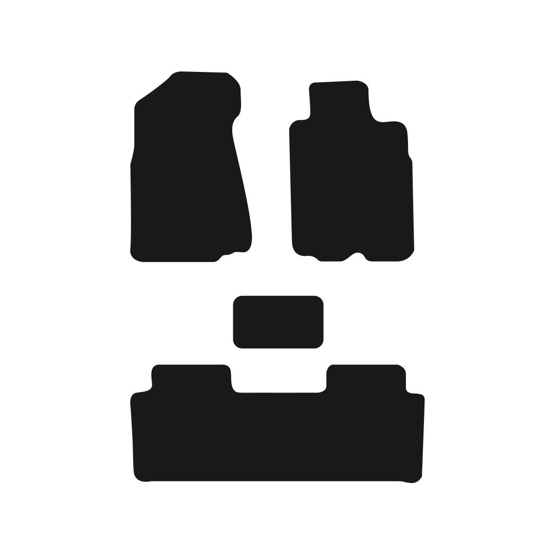 Honda CR-V (2002-2006) Car Mats Mat Shape