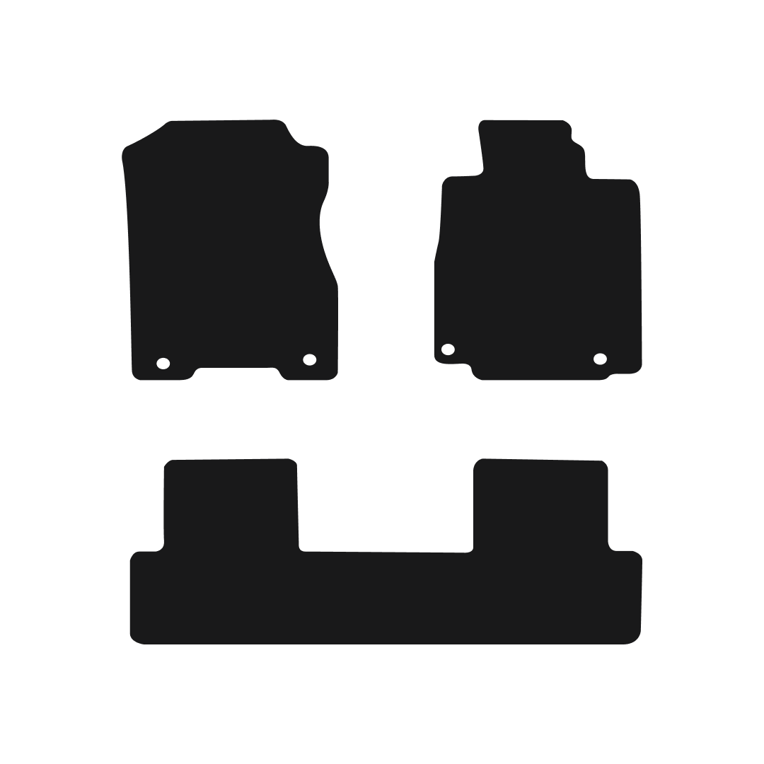 Honda CR-V (2012-2018) Car Mats Mat Shape