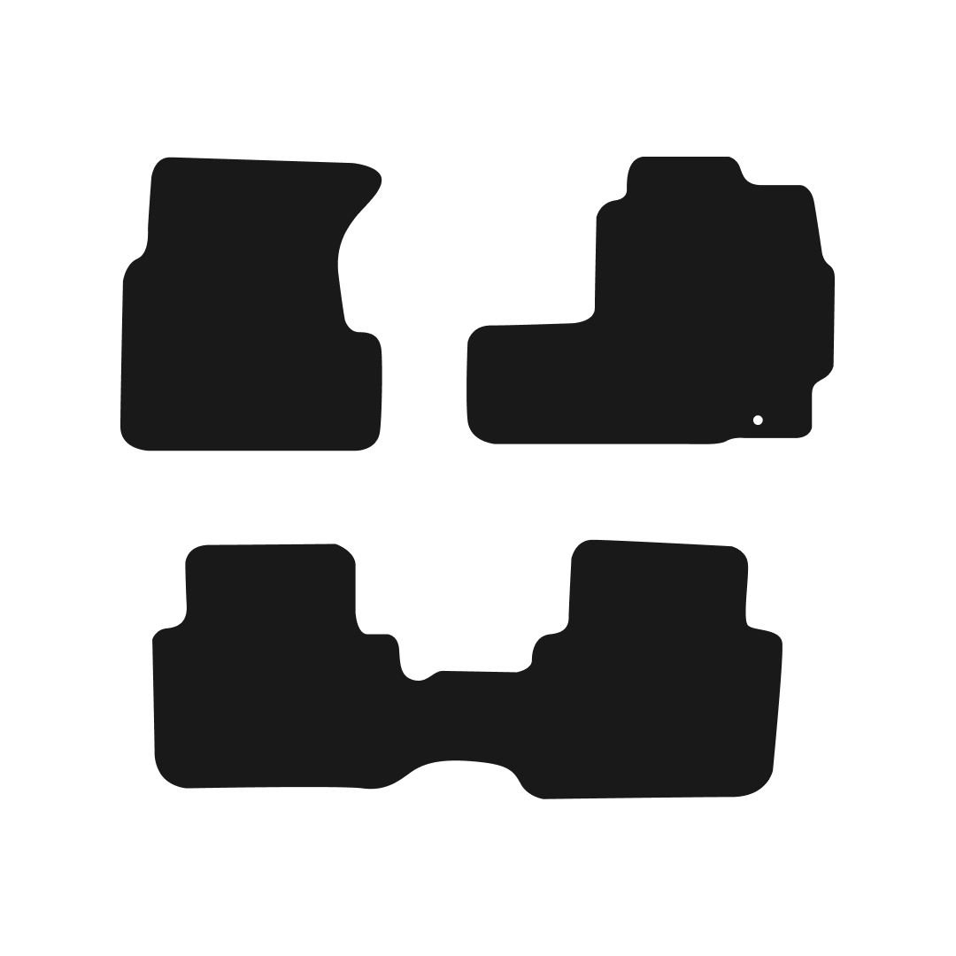 Honda CR-V Automatic (1997-2001) Car Mats (Alternative Mats) Mat Shape