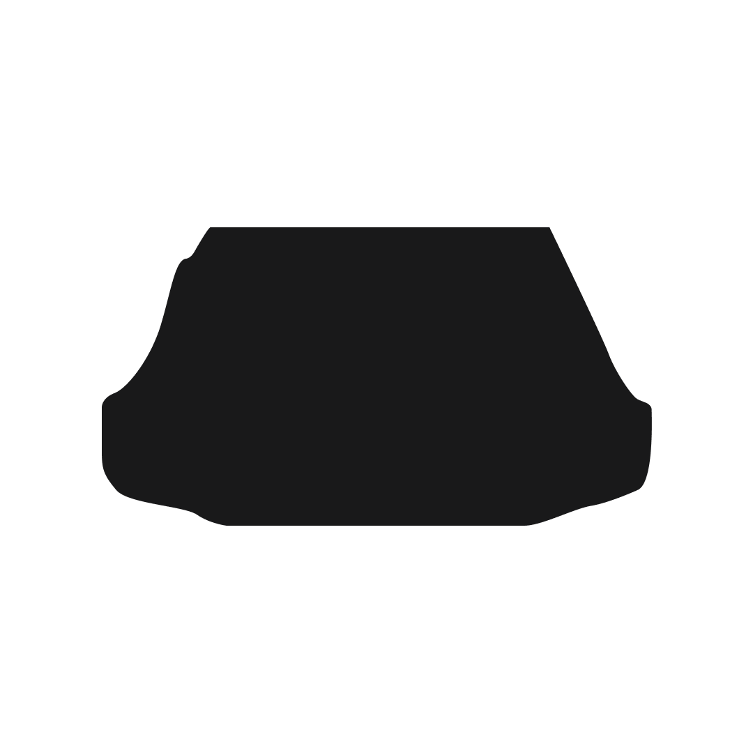 Honda Civic Hybrid (2006-2011) Boot Mat (4 Door) Mat Shape