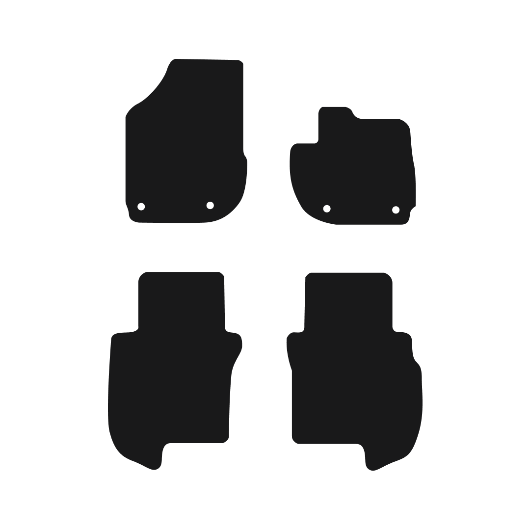 Honda Jazz Hatchback (2020-2024) Car Mats Mat Shape