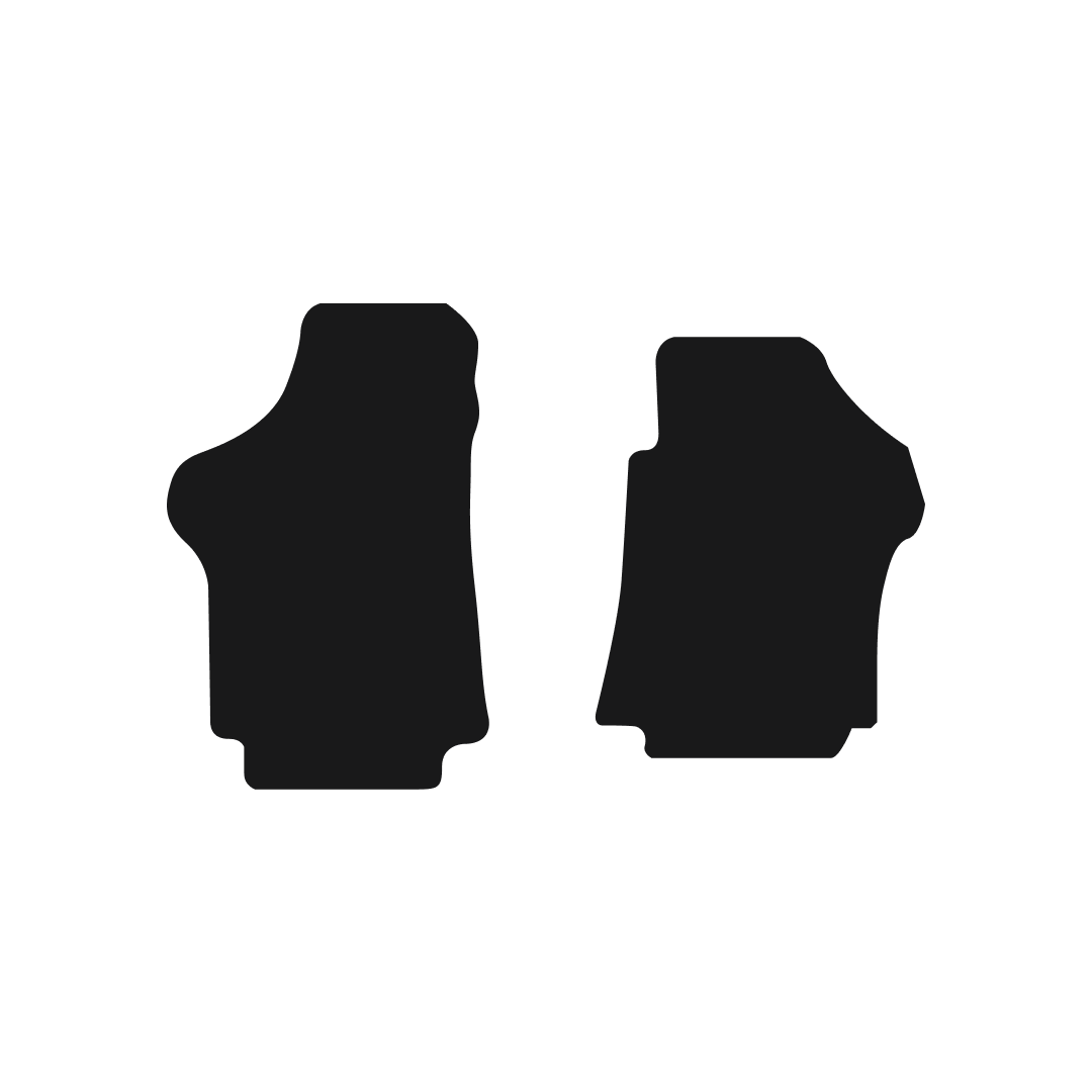 Hyundai i800 Fronts Only (2008-2019) Van Mats Mat Shape